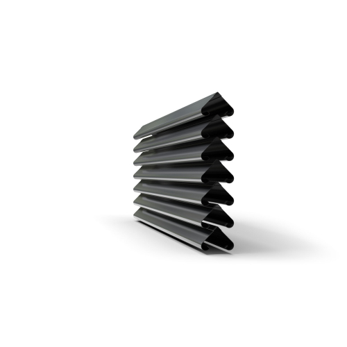 Sichtschutzzaun Twingo Feld Länge: 250 cm Höhe:180 cm Oberfläche: RAL 7024