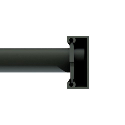 Zaunfeld AluLine Länge: 200 cm x Höhe ... cm mit Systemschiene