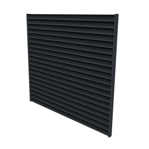 Zaunfeld AluLine L250 cm x H140 cm Feld mit Systemschiene...