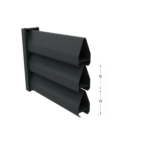 Zaunfeld Duplex L200 cm x H120 cm RAL 7016