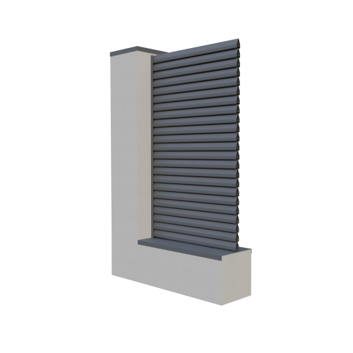 Zaunfeld Duplex L200 cm x H120 cm RAL 7016