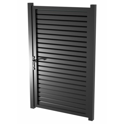 PforteTrapezSchild nach Maß – komplett mit Pfosten