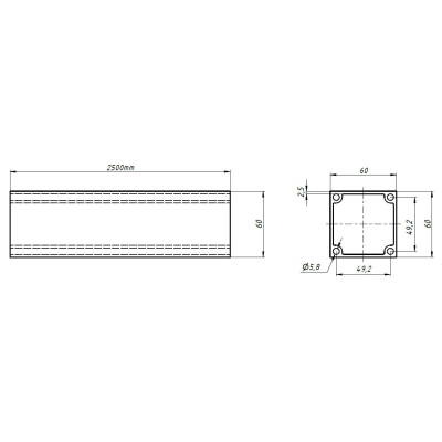 Pfosten-Konfigurator zum Einbetonieren