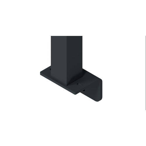 Pfosten-Konfigurator mit Fußplatte