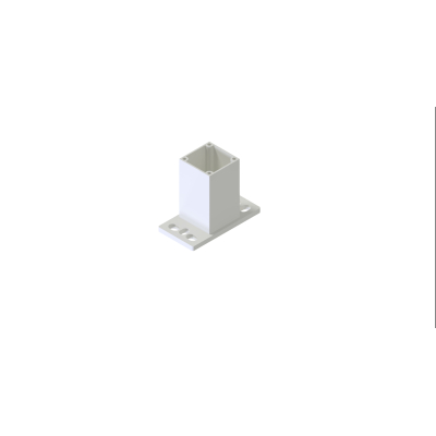 Pfosten-Konfigurator mit Fußplatte