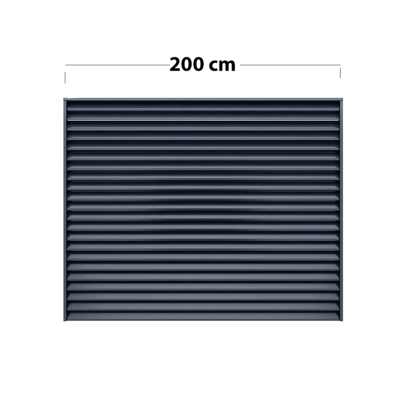 Zaunfeld Alumax Länge: 100 cm x Höhe ... cm mit Systemschiene